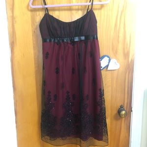 Maroon dress